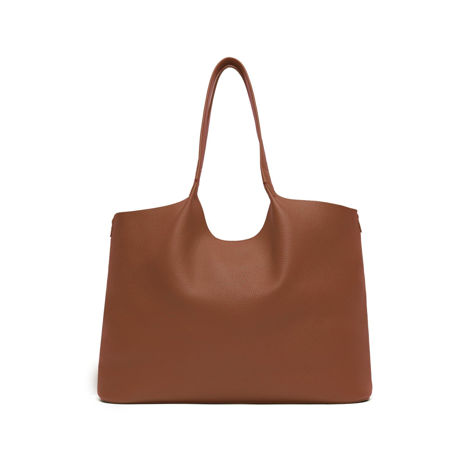 040-224-1_0b9154c3-5b0a-481b-9d36-1dbf57271464.jpg Styles Wish Mia Horizontal Tote Saddle Brown - Image 1