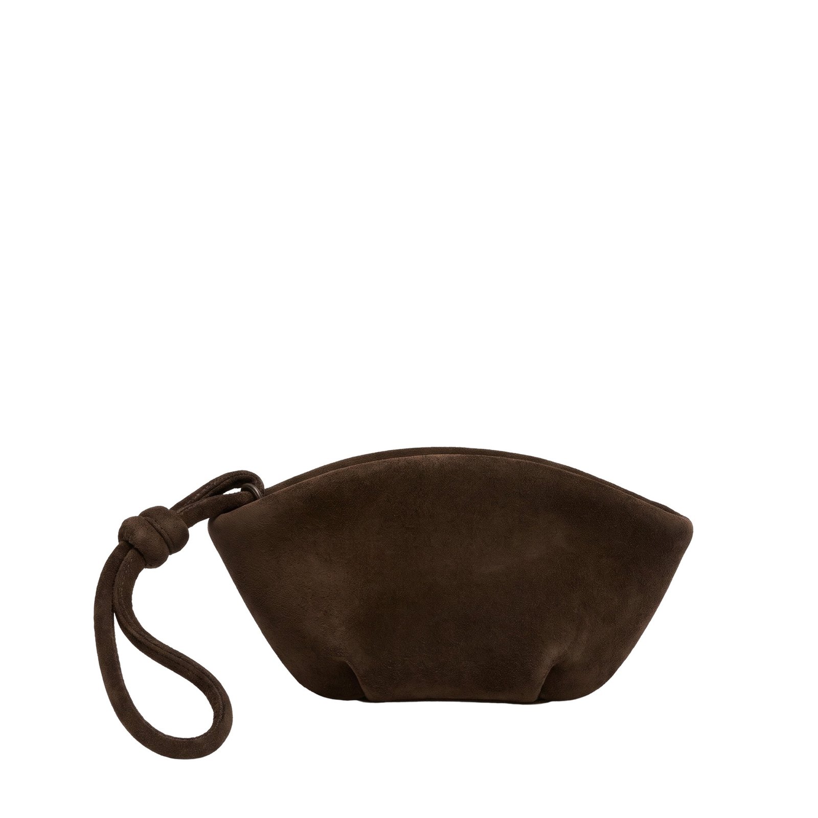 896-323-ref1.jpg Styles Wish Petite Dumpling Pouch Tobacco Suede - Image 1