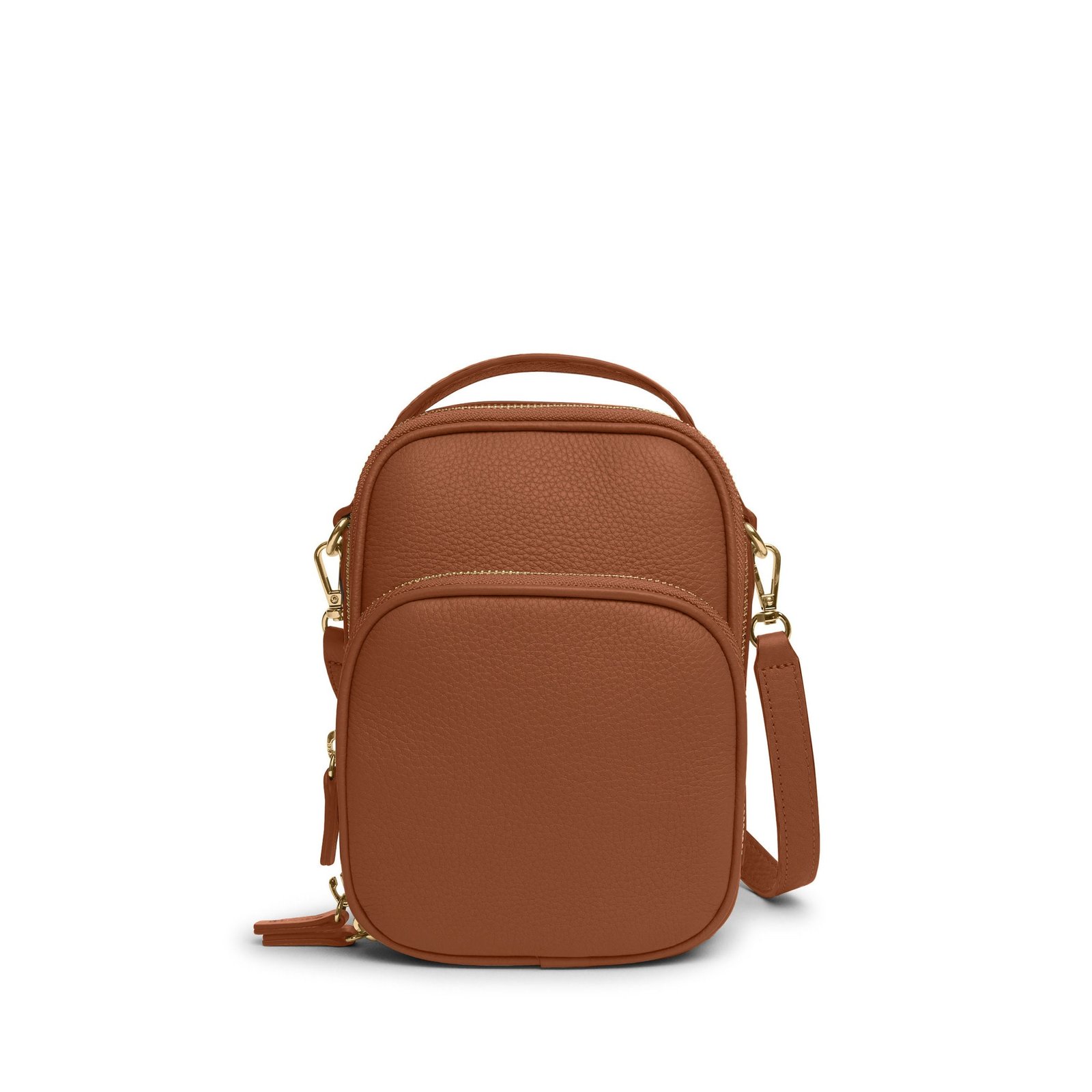 Meadow-Small-Sling-Bag-Saddle-855-224-1.jpg Styles Wish Meadow Small Sling Bag Saddle Brown - Image 1