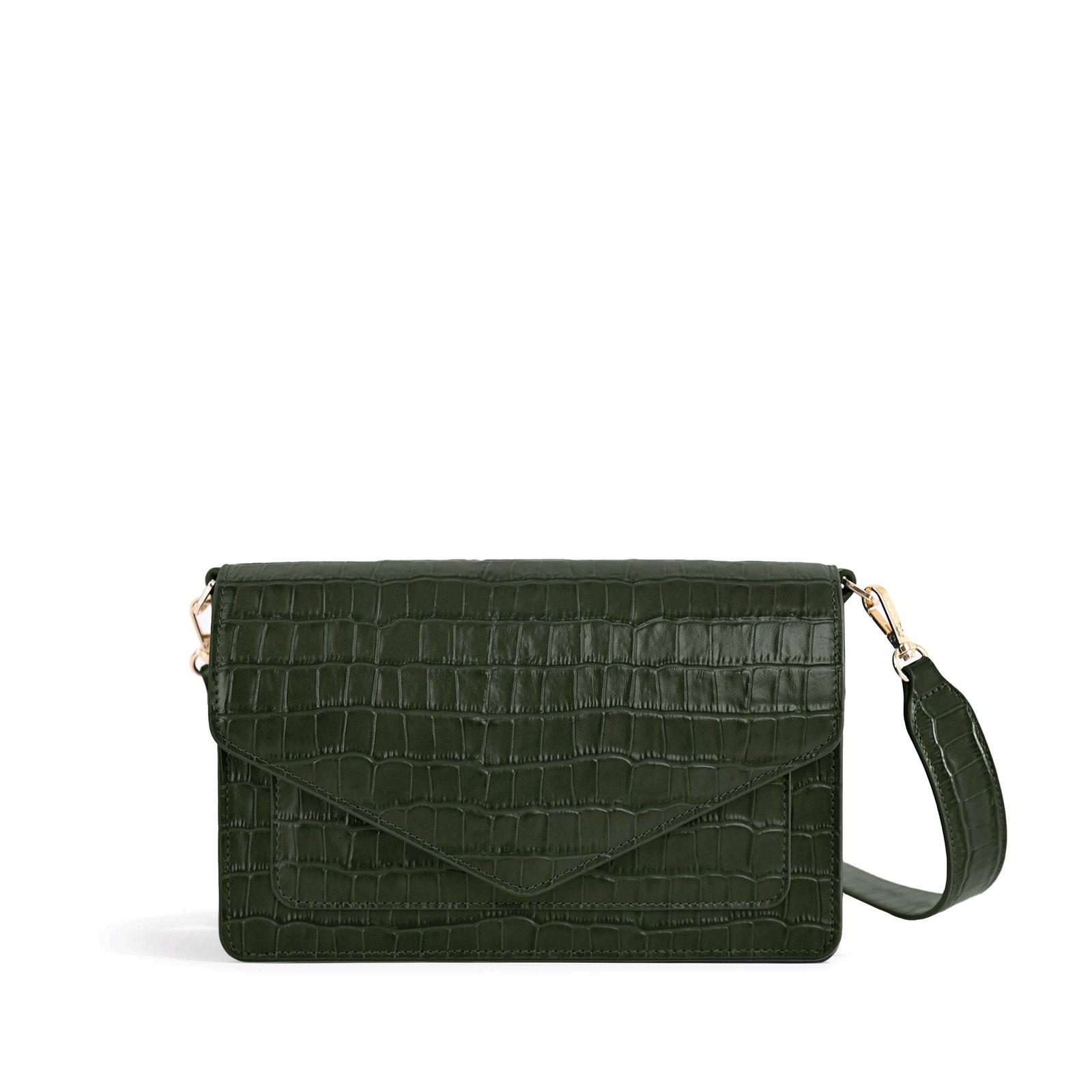 Medium-Willow-Envelope-Bag-Forest-890-338.jpg Styles Wish Medium Willow Envelope Bag Forest Croc - Image 1
