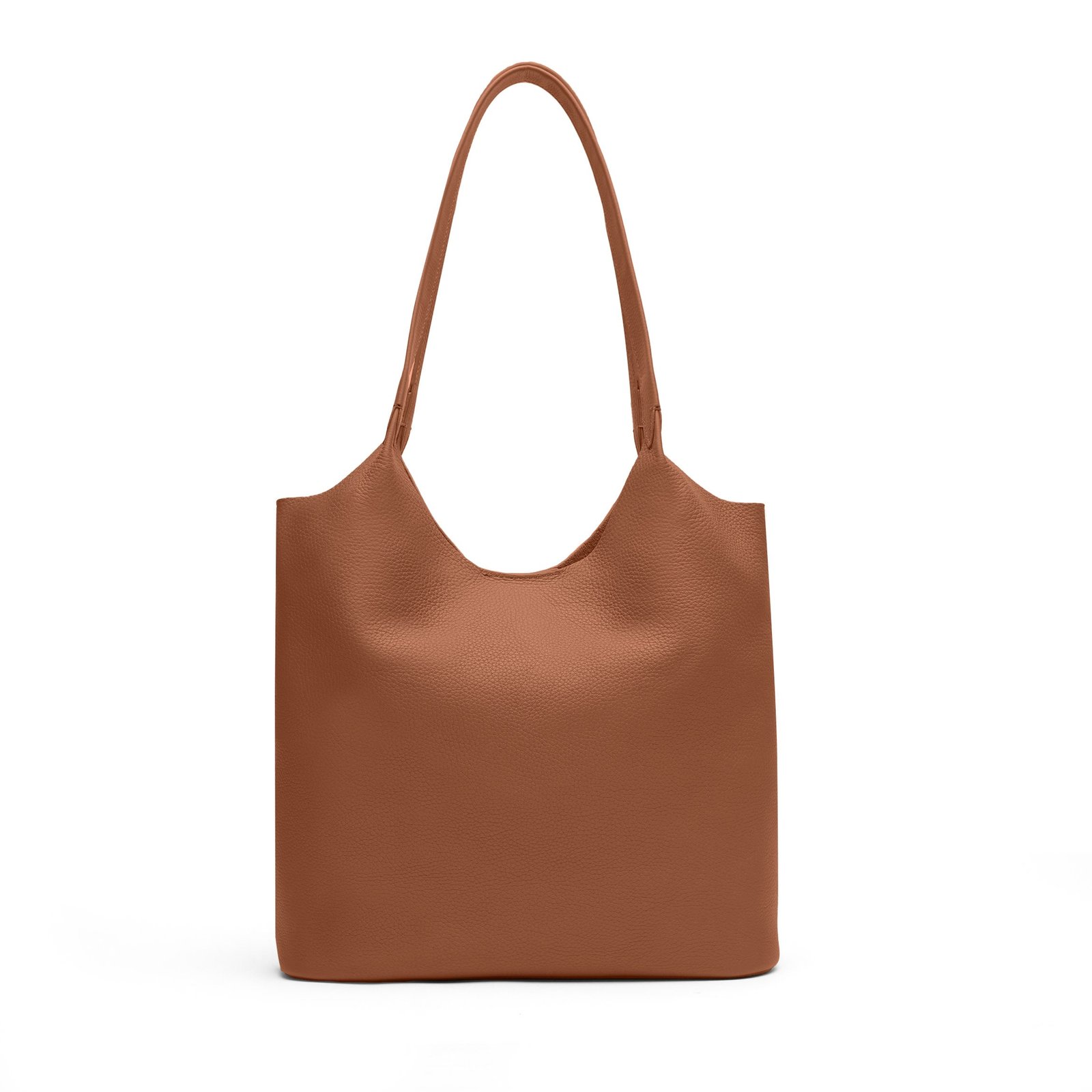 Mia-Large-Shopper-Tote-Saddle-039-224-1.jpg Styles Wish Mia Large Shopper Tote Saddle Brown - Image 1