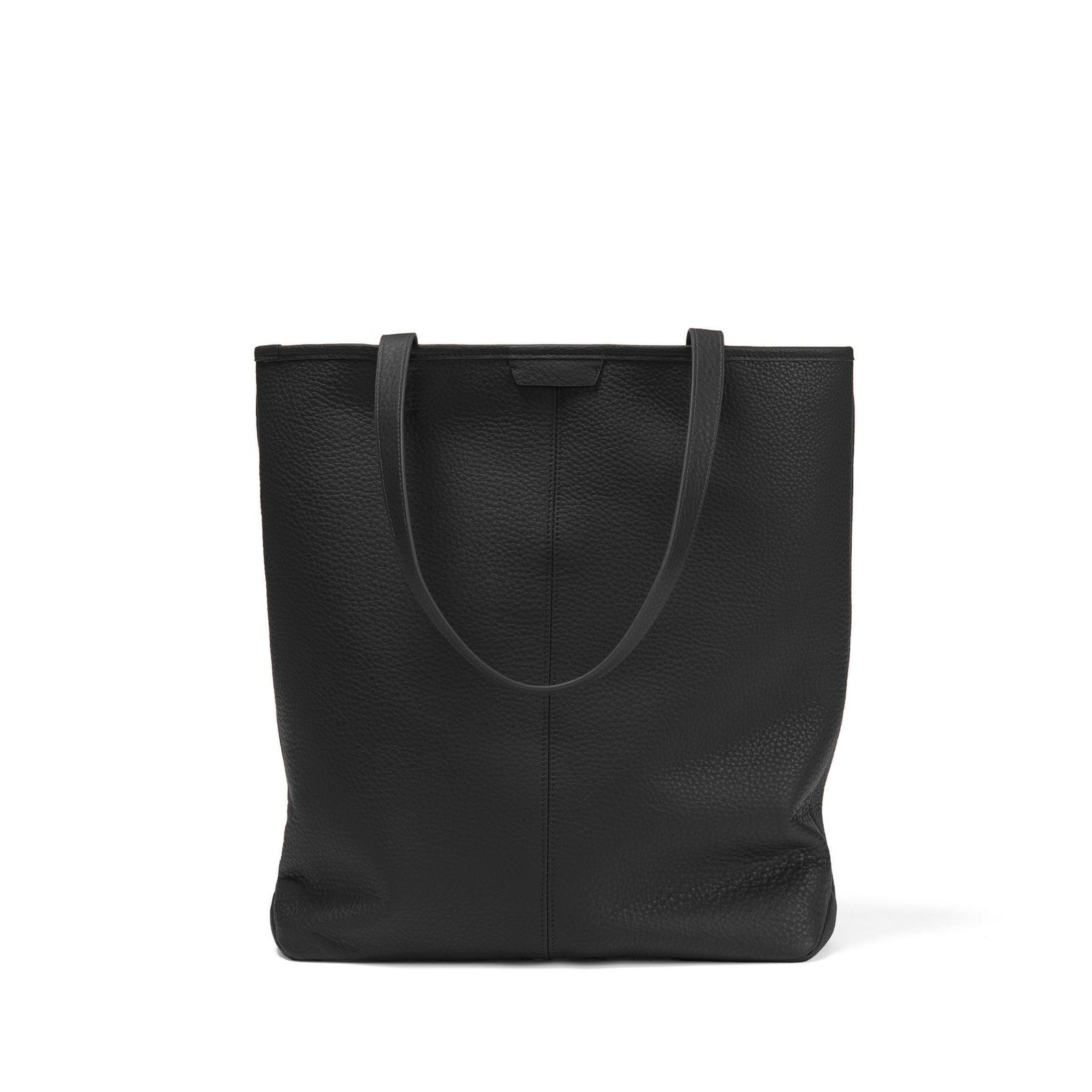 Uptown-Vertical-Tote-037-332-1.jpg Styles Wish Uptown Vertical Tote Black Pebble - Image 1
